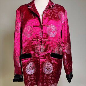 Vintage Jin Feng Traditional Chinese Coat, size XL